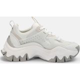 Buffalo - Trail One - Damestrainers - Glanzend Wit - Veganistisch Materiaal