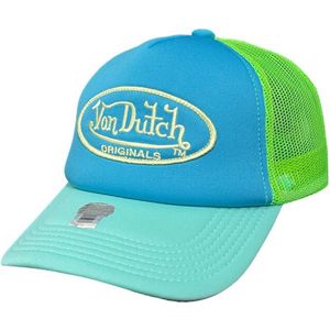 Von Dutch - Tampa Blue Green Trucker Cap