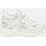 Buffalo Plateausneakers - Parelwit Roos - Chunky Veterschoen