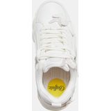 Buffalo Plateausneakers - Parelwit Roos - Chunky Veterschoen