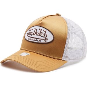 Von Dutch Pet - Goud - One Size - Baseball Cap Heren - Trucker Cap - Pet Heren Volwassenen - Pet Dames - Petten