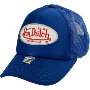 Von Dutch Pet - Blauw - One Size - Baseball Cap - Trucker Cap - Pet Volwassenen - Pet Dames - Petten