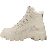 BUFFALO - Aspha - Veterlaarsjes - Beige - Met Plateau