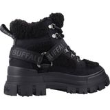 Buffalo - Aspha Com Mid Warm - Veterboot - Zwart - Vegan - Teddystof
