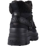 Buffalo - Aspha Com Mid Warm - Veterboot - Zwart - Vegan - Teddystof