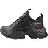 Buffalo - Binary C - Sneakers - Zwart - Vegan Nappaleer - Lichtgewicht
