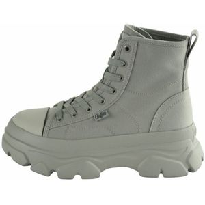 Buffalo - Termor Lace Up Hi - Enkellaarsjes - Biologisch Katoen - Zwart