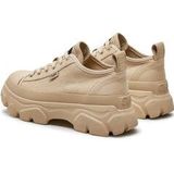 Buffalo - Cade Lace Up Lo - Dameschoenen - Zwart - Textiel