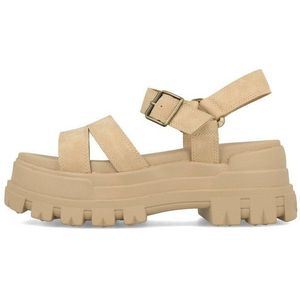 Keil-Sandalen für Damen Buffalo Aspha - Vegan Nubuck