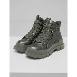 Veterlaarsjes - Aspha - Effen - Glanzend - Warm Gevoerd