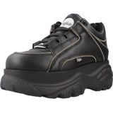 BUFFALO - 1339-14 - Sneaker - Zwart - Materiaal - Plataforma