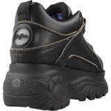 BUFFALO - 1339-14 - Sneaker - Zwart - Materiaal - Plataforma