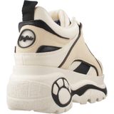 Sneakers - Color-Blocking - Imitatieleer - Met Plateau