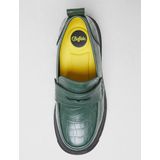 Instappers - Aspha - Effen - Imitatieleer - Blokhak - Ronde Neus