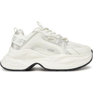 Para Sneakers - Laag - Color-Blocking - Imitatieleer en Mesh