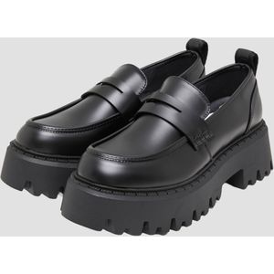 Buffalo - Aspen Loafer - Dameslaarzen - Zwart - Leer