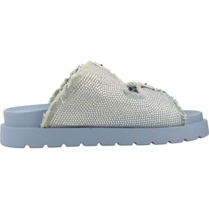 Eve Ari Spark - Dames Sandaal - Blauw - Textiel