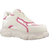 Sneakers - ECHO - Imitatieleder - Laag - Versterkte Hak - Snoersluiting