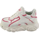 Sneakers - ECHO - Imitatieleder - Laag - Versterkte Hak - Snoersluiting