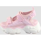 Wandelsandalen - BINARY TRACK - Imitatieleder - Effen - Klittenbandsluiting