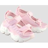 Wandelsandalen - BINARY TRACK - Imitatieleder - Effen - Klittenbandsluiting