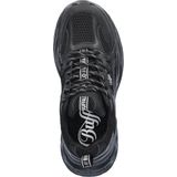 Buffalo - Yuno - Sneakers - Imitatieleer - Zwart - Textiel