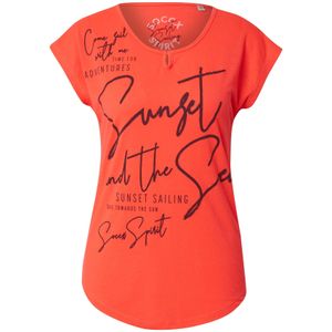 SOCCX Rundhalsshirt, mit Cut-Outs