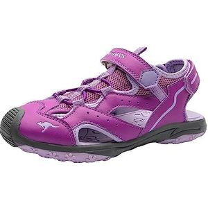 KangaROOS Unisex K-cali sandalen voor kinderen, Rood Purple Powder Purple 6131, 40 EU