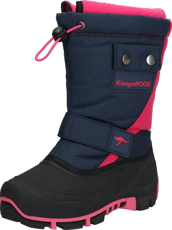 Kanga-Bean II - Snowboots - Color-Blocking - Textiel - Warm Gevoerd