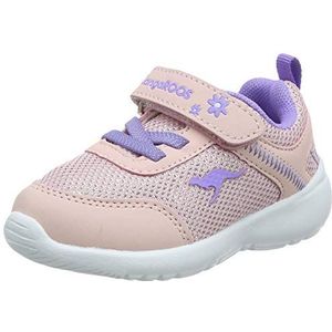 KangaROOS Unisex Kc-flight Ev sneakers voor kinderen, Rood Frost Pink Lavender 6014, 21 EU