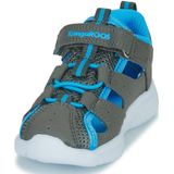 KangaROOS - KI-Rock - Sneakers - Zwart - Klittenbandsluiting