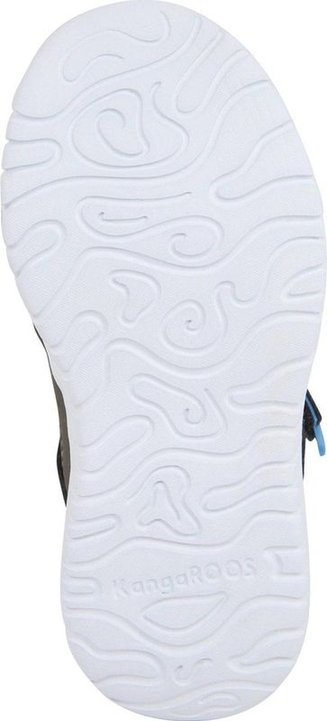 KangaROOS - KI-Rock - Sneakers - Zwart - Klittenbandsluiting