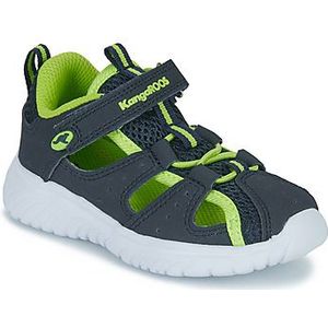 KangaROOS Ki-Rock Lite Ev Sneakers voor kinderen, uniseks, Dark Navy Lime 4054, 22 EU