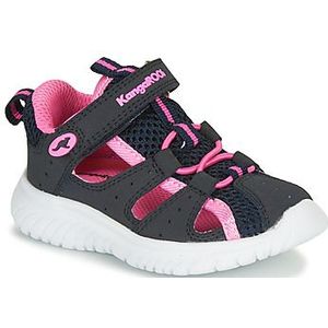 KangaROOS Ki-Rock Lite Ev Sneakers voor kinderen, uniseks, Dark Navy Daisy Pink 4204, 25 EU