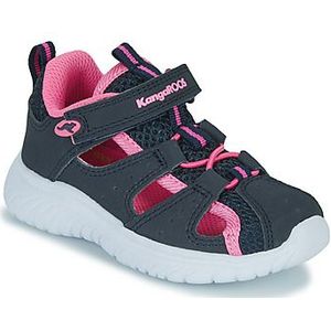 KangaROOS Ki-Rock Lite Ev Sneakers voor kinderen, uniseks, Dark Navy Daisy Pink 4204, 25 EU