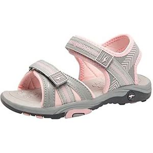 KangaROOS K-Lane Sandalen voor volwassenen, uniseks, grijs vapor grijs frost pink 2063, 41 EU