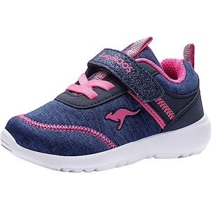 KangaROOS Low KY CHUMMY EV Sneakers voor meisjes, roze/blauw