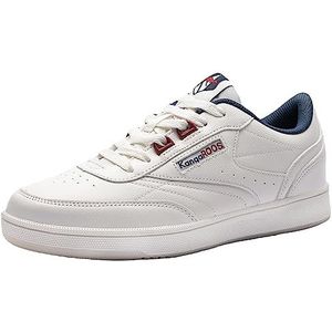 KangaROOS Rc-Racket Sneakers voor dames, Wit K Rood 0066, 37 EU