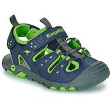 KangaROOS K-Trek sandalen voor jongens, Dk Navy Lime, 28 EU