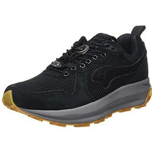 KangaROOS Unisex Finalist - Vibram Sneakers, zwart (raven), 38 EU