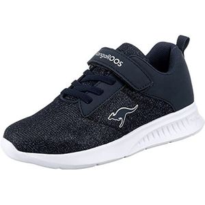 KangaROOS Kl-Calles Ev Sneakers voor kinderen, uniseks, Dark Navy Metallic, 28 EU