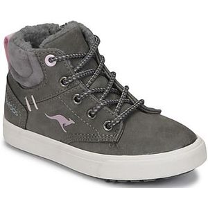 KangaROOS Kavu X Sneakers voor kinderen, uniseks, Grijs staal, Dusty Roze