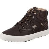 KangaROOS Kavu X Sneakers voor kinderen, uniseks, Dk Brown Sand, 25 EU