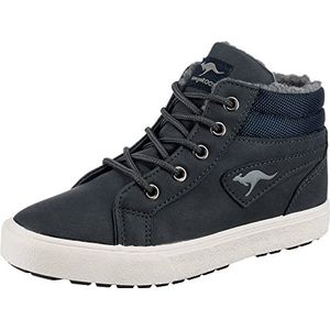 KangaROOS - Kavu X - High-top Kindersneaker - Marine - Gevoerde Winterschoenen