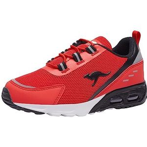 KangaROOS KX-Arg sneakers, uniseks, Fiery Red Jet Black, 39 EU