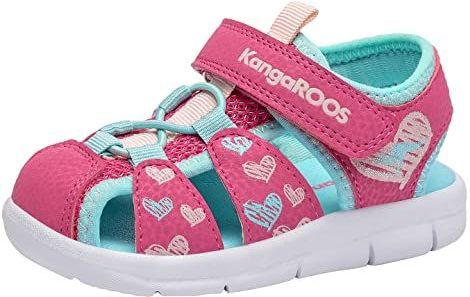 KangaROOS K-tiffy - Kindersandaal - Fandango Pink Mint - Sneldrogend