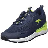 KangaROOS Kd-road Sneakers - Dk Navy Lime - Kinderschoenen