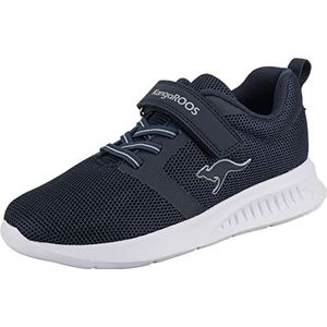 KangaROOS Sneakers Low KL-Bling EV voor meisjes, Dk Navy Vapor Grey, 29 EU