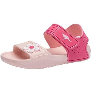 KangaROOS Kangaswim II Sandalen voor meisjes, Frost Pink Daisy Roze, 25 EU