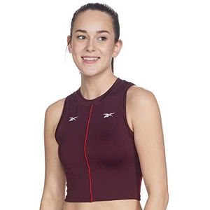 Reebok SH Performance tanktop zonder mouwen, dames, granaat